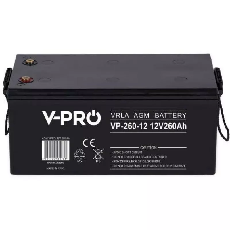 VOLT POLSKA AGM VPRO Batterie 12V 260Ah