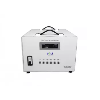 VOLT POLSKA AVR PRO 10000 Spannungsstabilisator – 10000VA/8000W Automatischer Spannungsregler mit LCD