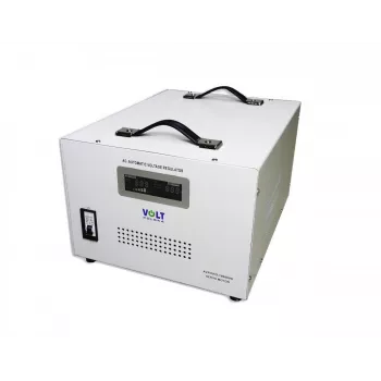VOLT POLSKA AVR PRO 10000 Spannungsstabilisator – 10000VA/8000W Automatischer Spannungsregler mit LCD