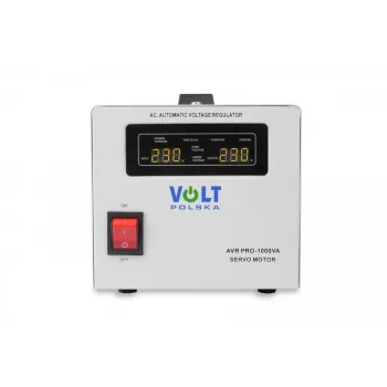 Volt Polska AVR Pro 1000VA Servo-Spannungsstabilisator mit 3% Genauigkeit