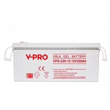 Volt Polska Gel VPRO Solar 12V 220Ah Batterie