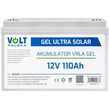 VOLT POLSKA GEL VPRO Solarbatterie 12V 110Ah