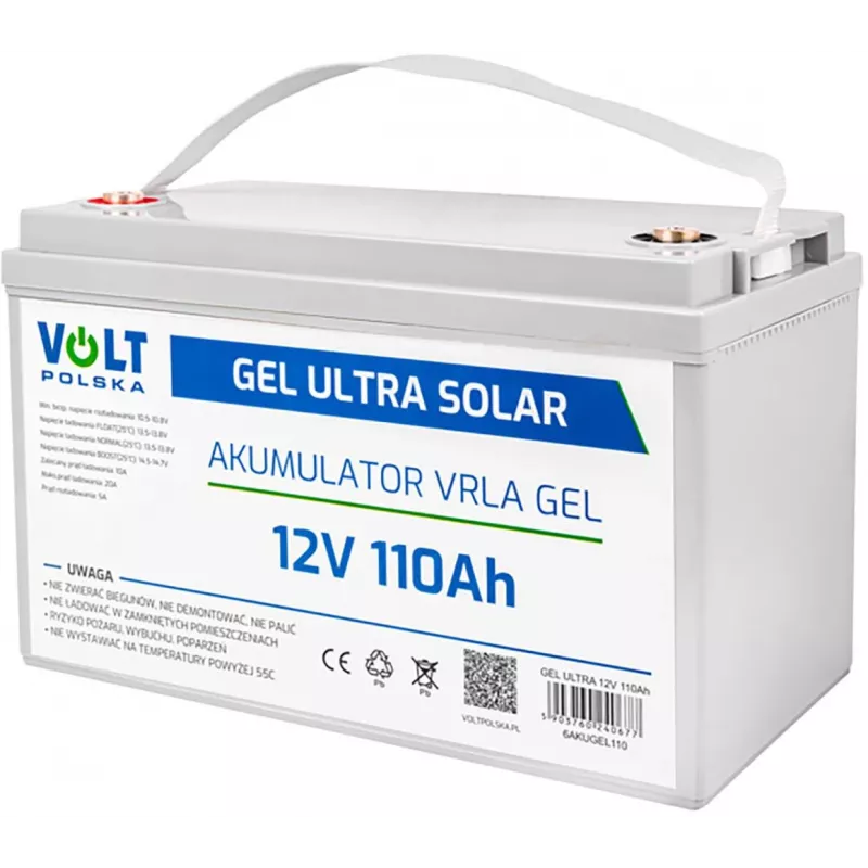 VOLT POLSKA GEL VPRO Solarbatterie 12V 110Ah