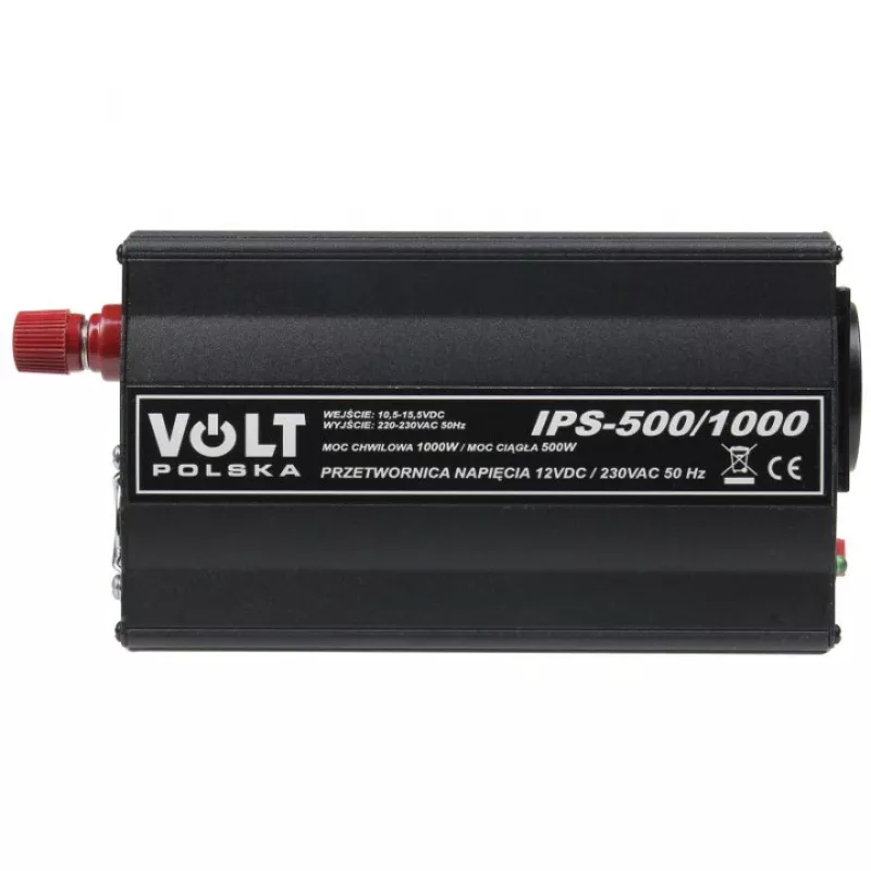 VOLT POLSKA IPS-500/1000 Inverter 12V/230V 500/1000W Modifizierte Sinuswelle