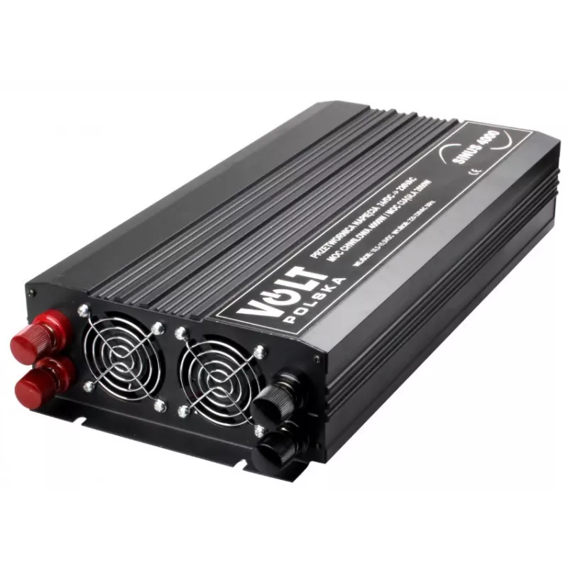 VOLT POLSKA SINUS Inverter 4000 24V / 230V 2000/4000W Pure Sine Wave Power Inverter