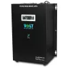 VOLT POLSKA Sinus UPS 500 Line-Interactive USV, 500VA/300W, Pure Sine Wave, 12V 40Ah externe Batterie