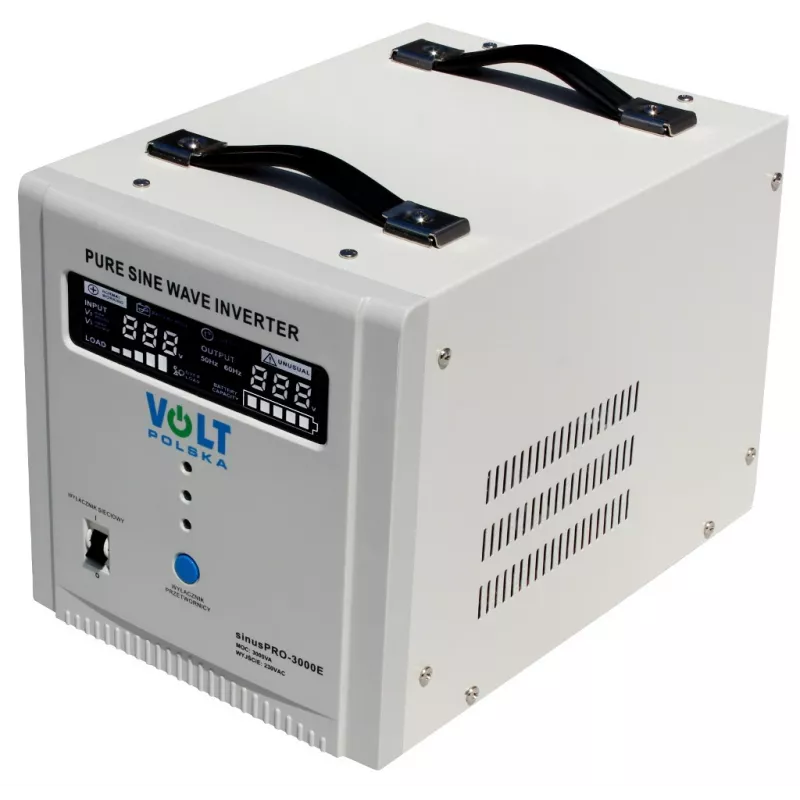 Volt Polska SinusPRO-3000E 48V Pure-Sinus-Wechselrichter 2100W/3000W