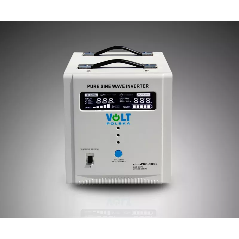 Volt Polska SinusPRO-3000E 48V Pure-Sinus-Wechselrichter 2100W/3000W