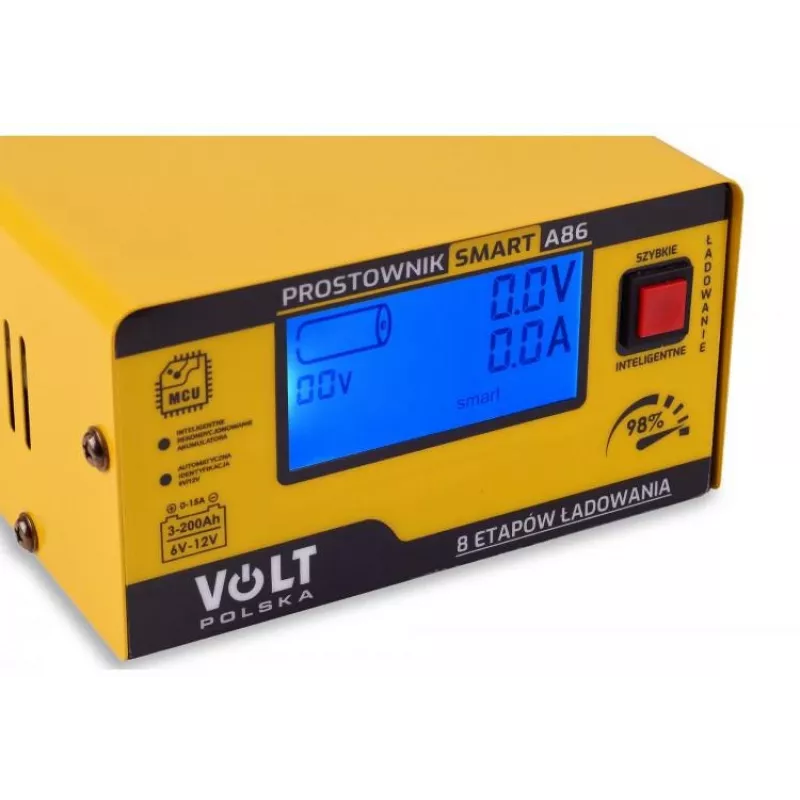 VOLT POLSKA Smart Volt Batterieladegerät 6V/12V 15A - Modell 29459