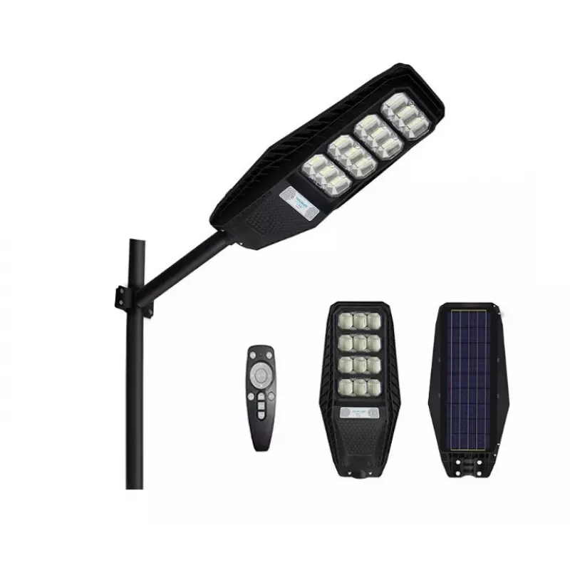 VOLT POLSKA Solarleuchte PIONEER 240 mit 15W Solarpanel und Fernbedienung