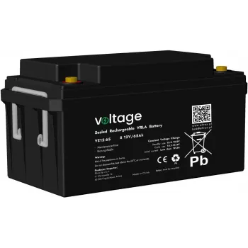 VOLTAGE AGM Batterie 12V 65Ah VE12-65