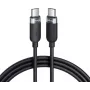 VOLTAGE VEKS100CC100BK USB-C auf USB-C Silikon 100W PD Kabel 1m Schwarz