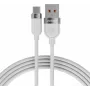 VOLTAGE VEKS66AC100WE USB-A auf USB-C Silikon 66W PD Schnellladekabel 1m Weiß
