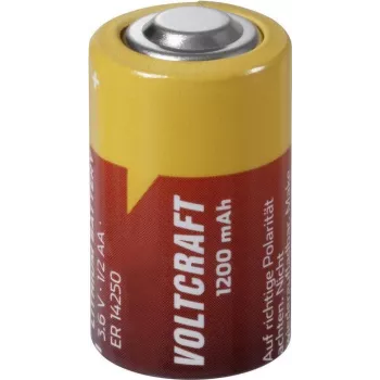 VOLTCRAFT 1/2 AA Lithium-Batterie 3,6 V 1200 mAh (1 Stk.) VC-12668755