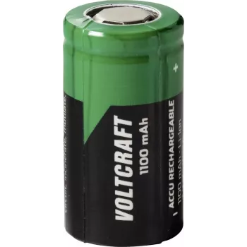 VOLTCRAFT 18350 Flat-Top Li-Ion Akku 3,7 V 1100 mAh (VC-17666005)