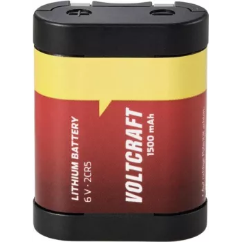 VOLTCRAFT 2CR5 Lithium-Fotobatterie 6V 1500mAh (1 Stk.) VC-14934715