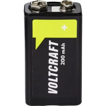 VOLTCRAFT 9 V Block Akku NiMH 200 mAh 8,4 V Ready to Use 1 Stk. (VC-17665960)