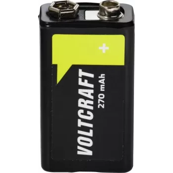 VOLTCRAFT 9 V Block Akku NiMH 270 mAh 8,4 V Ready to Use 1 Stk. (VC-17665965)