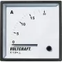 VOLTCRAFT AM-72X72/15A Dreheisen-Wechselstrommessgerät, 72x72mm, 0-15A, Klasse 1.5