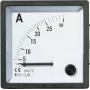VOLTCRAFT AM-72X72/25A Analoges Einbau-Messgerät, Dreheisen, 0-25 A AC, 72x72 mm, Klasse 1.5