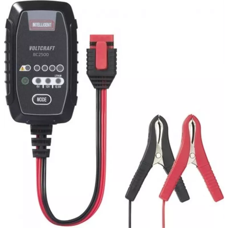 Voltcraft BC2500 VC-16015905 Automatisches Batterieladegerät 6V/12V 2.5A LiFePO4