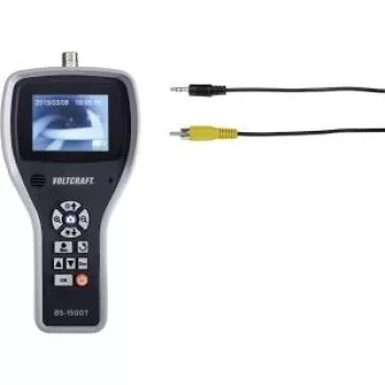 VOLTCRAFT BS-1500T Endoskop-Basiseinheit mit 3,5 Zoll TFT-LCD, Video- & Bildaufnahme, TV-Ausgang, SD-Kartensteckplatz, 4x Digitalzoom, LED