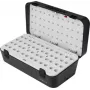 VOLTCRAFT CB48AAA Rundzellen-Ladegerät für NiMH- und Li-Ion-AAA-Micro-Batterien, 4 Schächte, USB-C, LCD-Anzeige, Schwarz VC-17143355