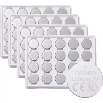 Voltcraft CR2450 Knopfzelle 3 V 580 mAh Lithium-Batterie 40er-Pack VC-16865930