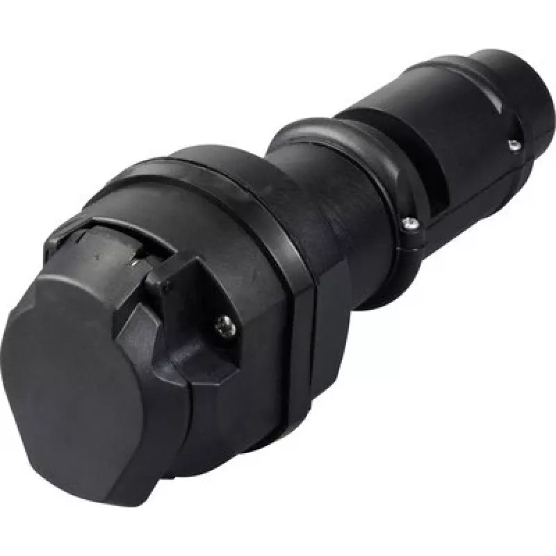 VOLTCRAFT DC-DC-Spannungswandler 24V auf 12V 7-poliger Steckdosenadapter für Anhänger (VC-16437135)
