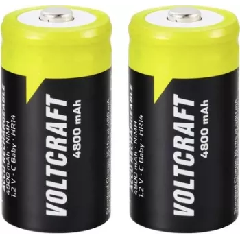 Voltcraft Endurance Baby (C) NiMH Akku 4800 mAh 1,2 V 2er-Pack