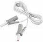 VOLTCRAFT Hochflexible Sicherheitsmessleitung [4 mm Lamellenstecker - 4 mm Lamellenstecker] 1,5 m Weiß MSB-501 10 A (VC-8063555)