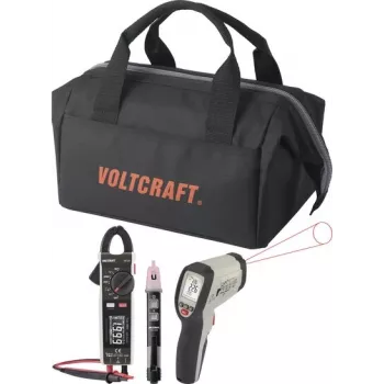 VOLTCRAFT HVAC-Messgeräte-Set VC-8013705 + VC-14465985 Infrarot-Pyrometer & Zangenmultimeter