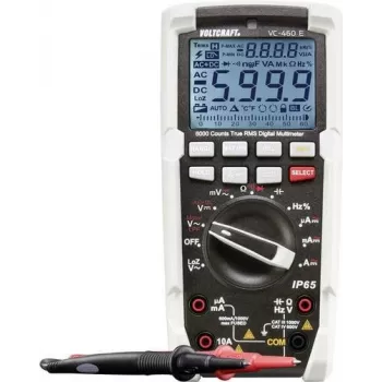 VOLTCRAFT ISO-kalibriertes Digitalmultimeter IP65 CAT III 1000V CAT IV 600V 6000 Counts 1590172