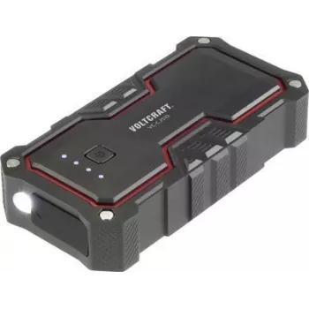 VOLTCRAFT Starthilfe VC-CJS10 10000 mAh 1000 A Spitze mit Quick Charge 3.0 und LED-Taschenlampe VC-11769555