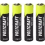 VOLTCRAFT Micro (AAA) NiMH Akku 1050 mAh 1,2 V Ready to Use, 4er-Pack (VC-17275425)
