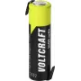 VOLTCRAFT Mignon AA Akku NiMH 1,2 V 1400 mAh High-Current mit Z-Lötfahne, Ready to Use (1 Stk.) VC-17666040