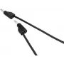 VOLTCRAFT MSB-100 Schwarz 1m Messleitung 4mm Bananenstecker auf 4mm Bananenstecker CAT III 1000V CAT IV 600V 19A VC-15443090