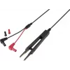 VOLTCRAFT MSL-503-2 Messleitungs-Set, 4 mm Sicherheitsstecker auf 4 mm Sicherheitsstecker, 39 cm, 10 A, 1000 V, CAT III/IV, Schwarz/Rot, 2 Leitungen VC-18654460