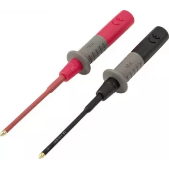 VOLTCRAFT MSS-140 Sicherheits-Messspitzen-Set 4 mm Buchse CAT III 600 V Rot/Schwarz