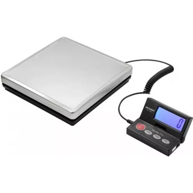 VOLTCRAFT PLS-205S Plattformwaage 50 kg Kapazität 1 g Ablesbarkeit Netzbetrieben VC-15445055