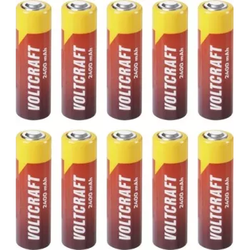 VOLTCRAFT Spezialbatterie Mignon (AA) Button-top Li-SoCl2 3,6 V 2400 mAh 10 Stk. (VC-17255755)