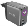 VOLTCRAFT UC-100W01 GaN USB-Wandladegerät 100W USB-C PD + USB-A Schwarz VC-17776055