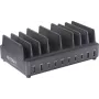Voltcraft UC-240W01 240W 10-Port USB-Ladestation mit 6x USB-C PD und 4x USB-A QC, Schwarz