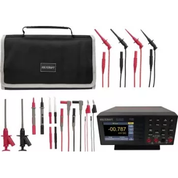VOLTCRAFT VC-11785300+VC-18652750 Universal-Smart-Ladegerät für NiMH/NiCd AA, AAA, C, D, 9V mit LCD, 4+2 Kanäle, inkl. 4x VARTA AA 2100mAh