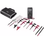 VOLTCRAFT VC-12884300+VC-18652745 USB-C auf USB-C 100W PD 3.0 Schnellladekabel & Datenkabel, 2m, Schwarz