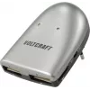 VOLTCRAFT VC-15228900 Li-Ion Knopfzellen-Ladegerät, 2 Schächte, 3/3,6 V, Überladeschutz