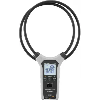 VOLTCRAFT VC-15D Flexible Rogowski-Spule AC-Stromzange Adapter, 10000 A, CAT IV 600 V, 4 mm Bananen-Ausgang VC-17500290