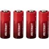 VOLTCRAFT VC-16107975 A23 Alkalibatterie 12V 50mAh, 4er-Pack
