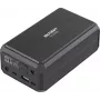 VOLTCRAFT VC-2700 Powerbank 27000 mAh USB PD 3.0, USB PD 2.0, PPS, Schnellladung Li-Ion Schwarz, Gleichzeitiges Laden und Entladen, Statusanzeige (VC-18192885)