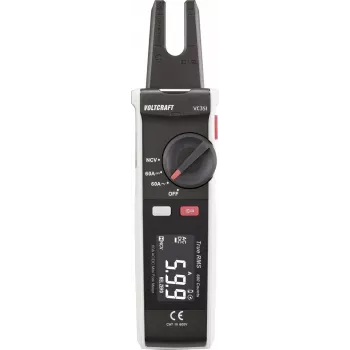 VOLTCRAFT VC-351 True RMS Digital-Stromzange, ISO-kalibriert, CAT III 600 V, 6000 Counts VC-15815585